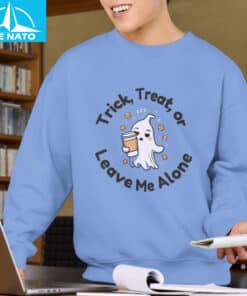 Cozy Ghost Coffee Shirt4