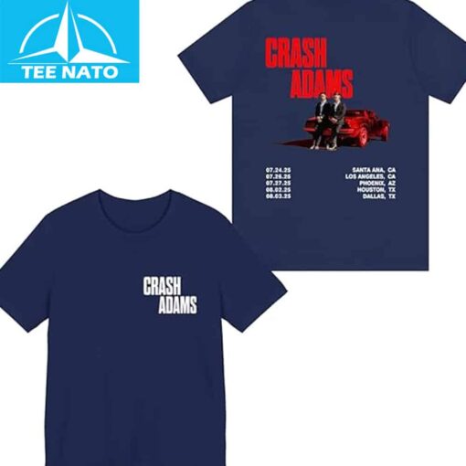 Crash Adams Tour 2025 T-Shirt