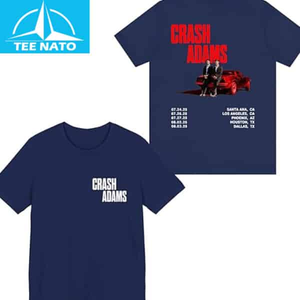 Crash Adams Tour 2025 T-Shirt