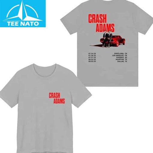 Crash Adams Tour 2025 T-Shirt - Image 2
