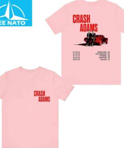 Crash Adams Tour 2025 T Shirt3