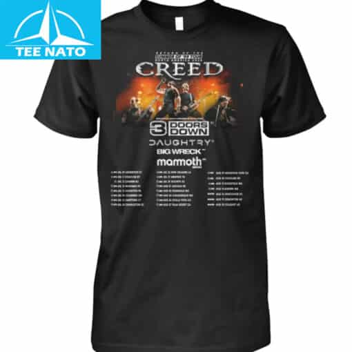 Creed Return of the Summer of '99 Tour Shirt