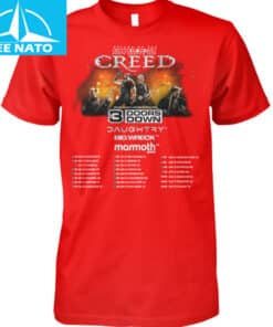 Creed Return of the Summer of 99 Tour Shirt2
