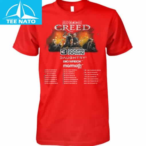 Creed Return of the Summer of '99 Tour Shirt - Image 3