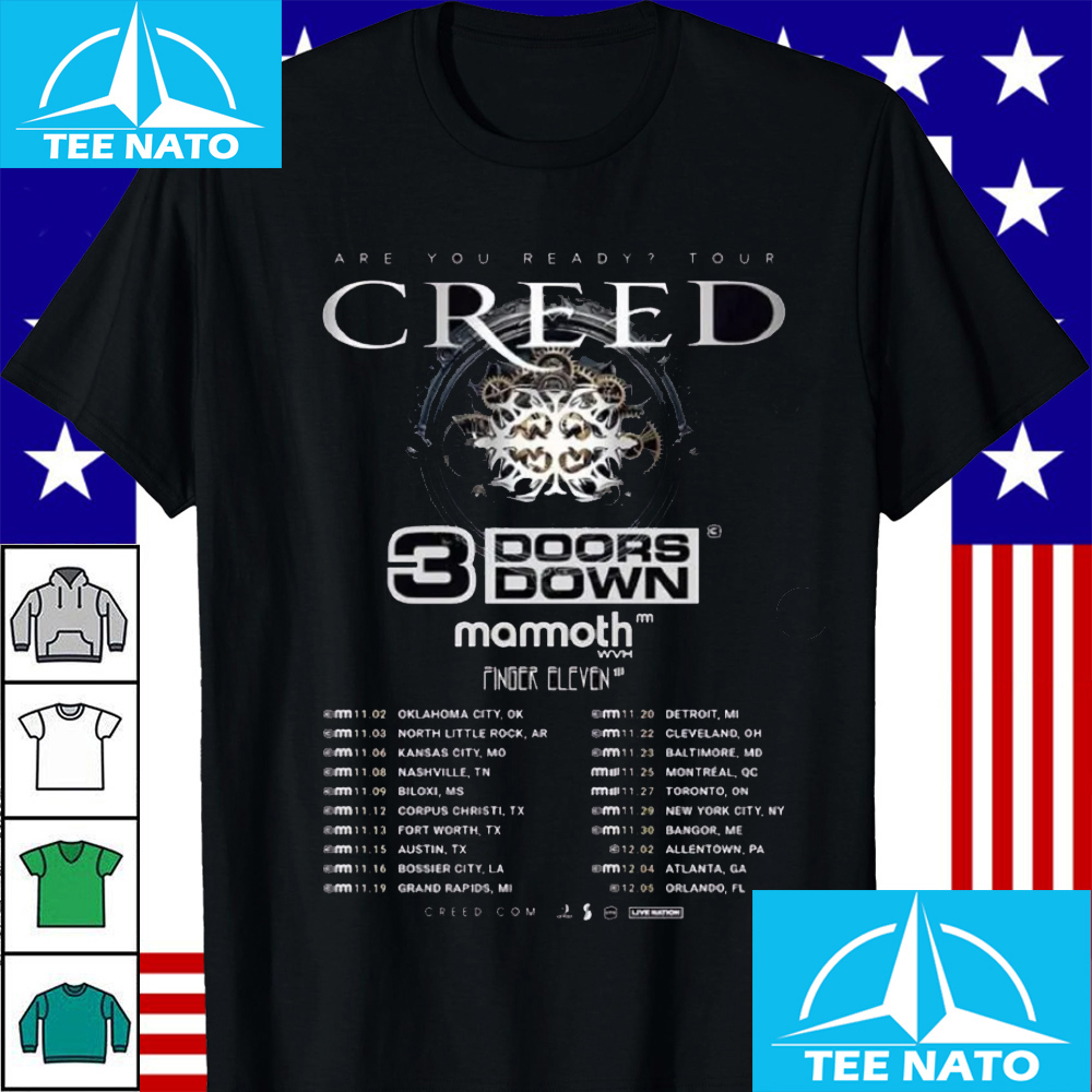 Styling the Creed Summer of 99 Tour Shirt