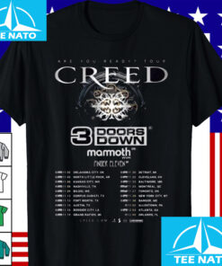 Creed Tour 2025 Shirt2