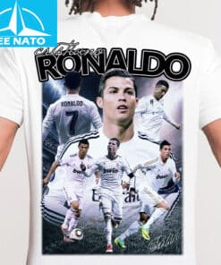 Cristiano Ronaldo Soccer Graphic Shirt3