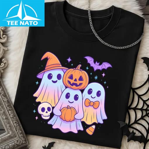 Cute Ghost Family Halloween Shirt