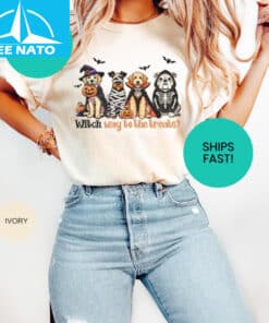 Cute Halloween Ghost Dog Shirt4