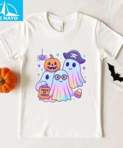 Cute Halloween Ghost Shirt4