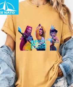 Cute Korean Girl Group Demon Hunters Graphic Shirt3