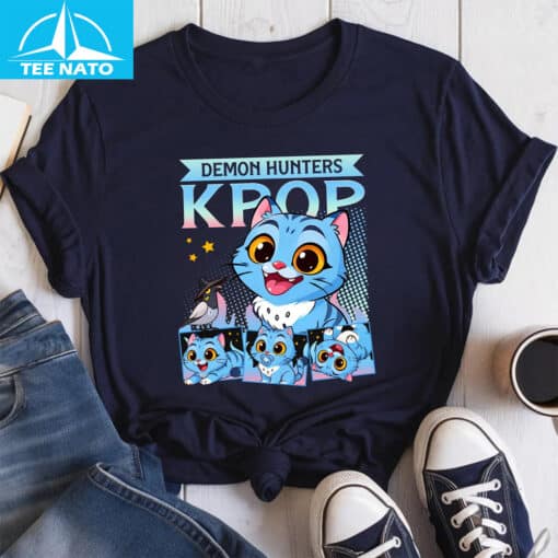 Cute Kpop Demon Hunters Shirt - Image 3