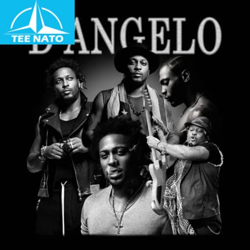 D'Angelo Vintage Style R&B Soul Music Collage Shirt