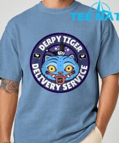 DERPY tiger Kpop Demon Hunter Shirt 4