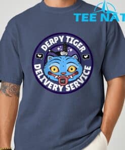 DERPY tiger Kpop Demon Hunter Shirt 5