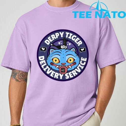 Derpy Tiger Kpop Demon Hunter T Shirt - Image 6