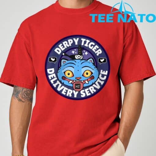 Derpy Tiger Kpop Demon Hunter T Shirt - Image 8
