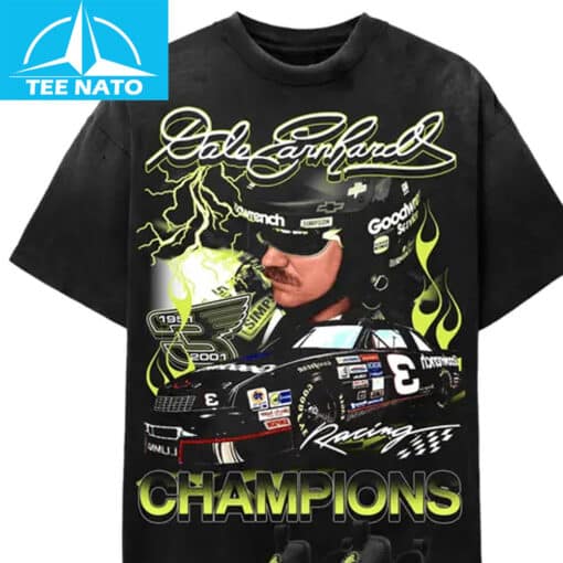 Dale Earnhardt NASCAR Cup Series Racing Champions Division Shirt - Image 3