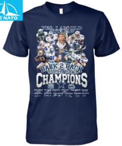 Dallas Cowboys Back 2 Back Super Bowl Champions Shirt3