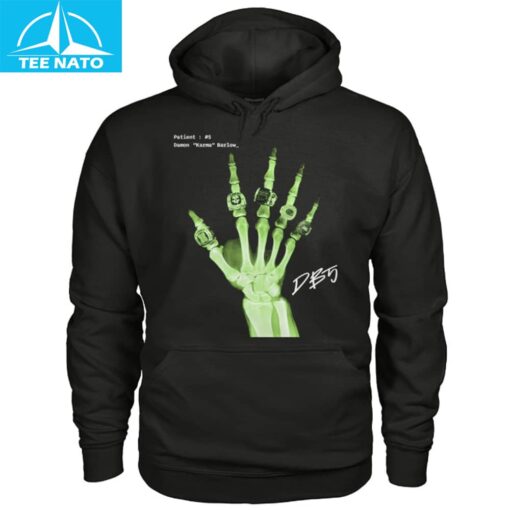 Damon Karma 5 Rings Championship Shirt - Image 3
