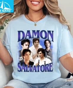 Damon Salvatore Vintage Shirt3