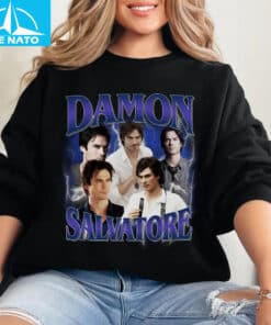 Damon Salvatore Vintage Shirt4
