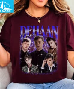 Dane Dehaan Actor Photo Collage Graphic Shirt2