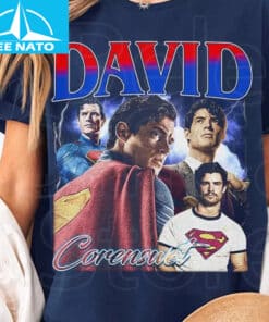 David Corenswet Super Hero Legacy Fan Shirt2