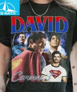 David Corenswet Super Hero Legacy Fan Shirt4
