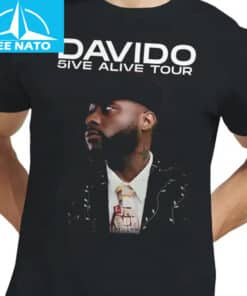 Davido 5Ive Alive Tour Shirt1