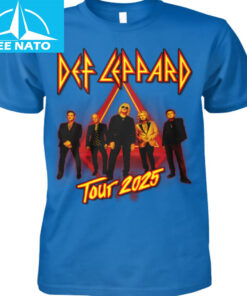 Def Leppard Tour 2025 Band Graphic Shirt3