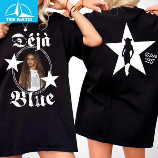 Déjà Blue Cowboy Carter Tour Shirt