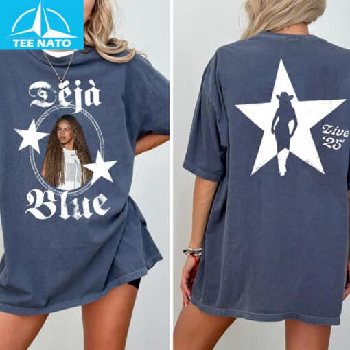 Déjà Blue Cowboy Carter Tour Shirt - Image 4