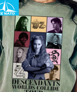 Descendants Worlds Collide Tour 2025 Shirt1