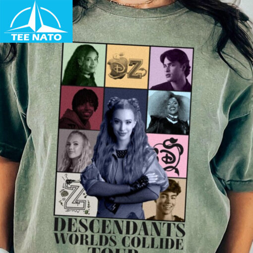 Descendants Worlds Collide Tour 2025 Shirt - Image 2