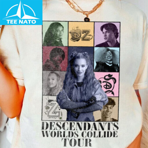 Descendants Worlds Collide Tour 2025 Shirt - Image 3