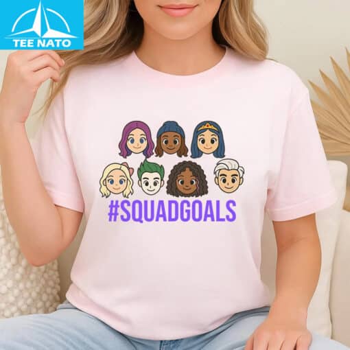 Descendants Zombies Squad Goals Shirt - Image 4