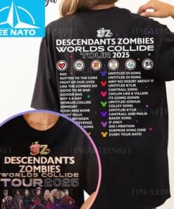 Descendants Zombies Worlds Collide Tour Shirt