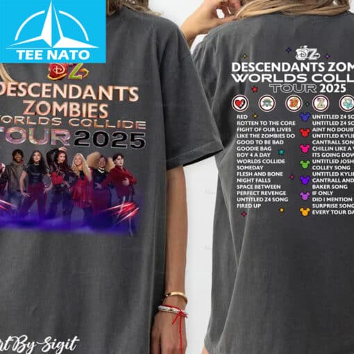 Descendants Zombies Worlds Collide Tour Shirt - Image 3