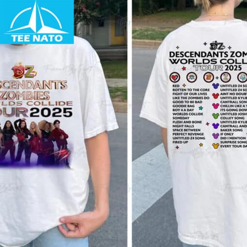 Descendants Zombies Worlds Collide Tour Shirt - Image 2