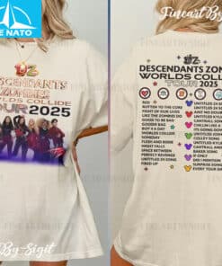 Descendants Zombies Worlds Collide Tour T shirt2