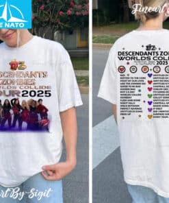 Descendants Zombies Worlds Collide Tour T shirt4