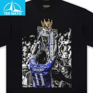 Didier Drogba Chelsea FC Champion Shirt 12 Didier Drogba Chelsea FC Champion Shirt
