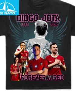 Diogo Jota 1996-2025 Forever A Red Tribute Shirt