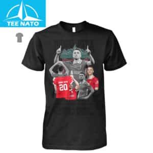 Diogo Jota 1996-2025 Futbolista del Liverpool Shirt 12 Diogo Jota 1996 2025 Futbolista del Liverpool Shirt 1