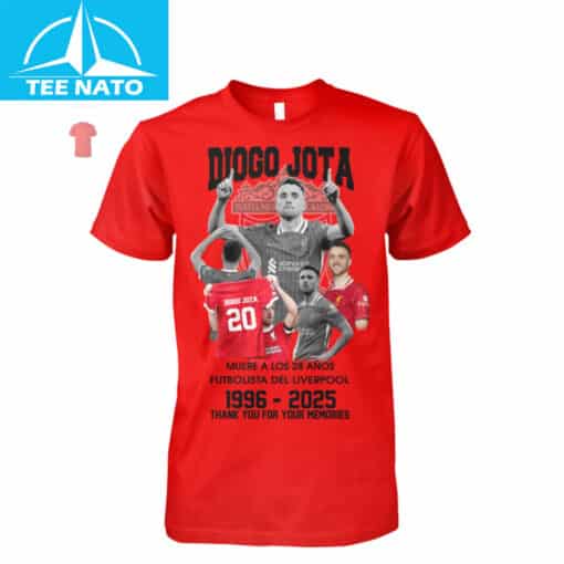 Diogo Jota 1996-2025 Futbolista del Liverpool Shirt - Image 3
