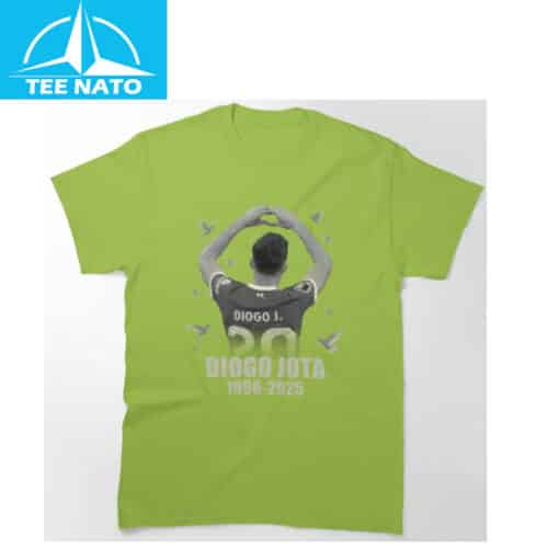 Diogo Jota 1996-2025 Heart Hands Dove Shirt - Image 2