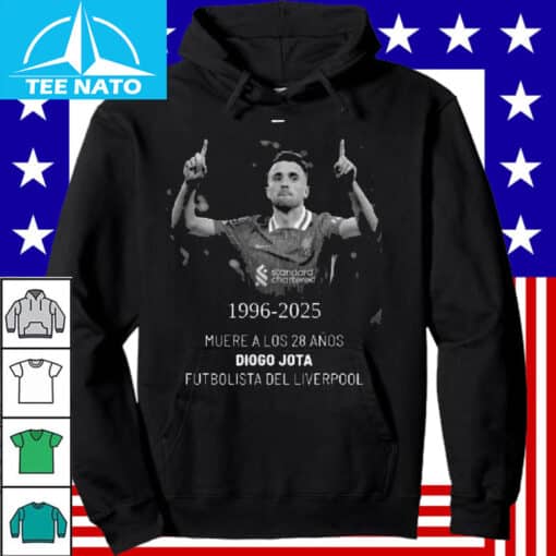 Diogo Jota 1996-2025 Liverpool Footballer Tribute Shirt - Image 4