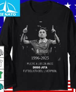 Diogo Jota 1996 2025 Liverpool Footballer Tribute Shirt2