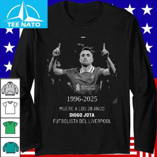 Diogo Jota 1996-2025 Liverpool Footballer Tribute Shirt - Image 3